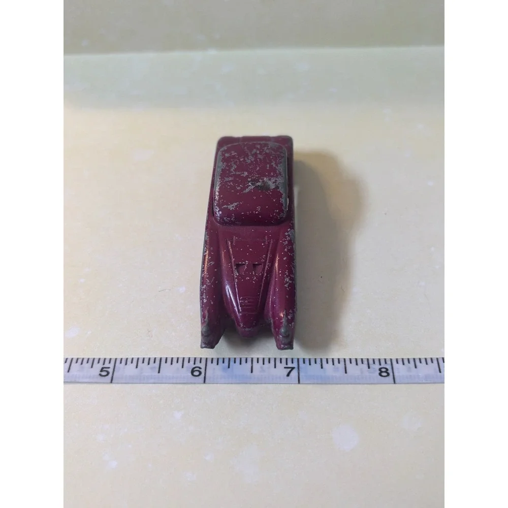 Vintage Diecast Car Midgetoy Midger Toy Rockford IL Red* 1/64 Rocket Car 40s/50s